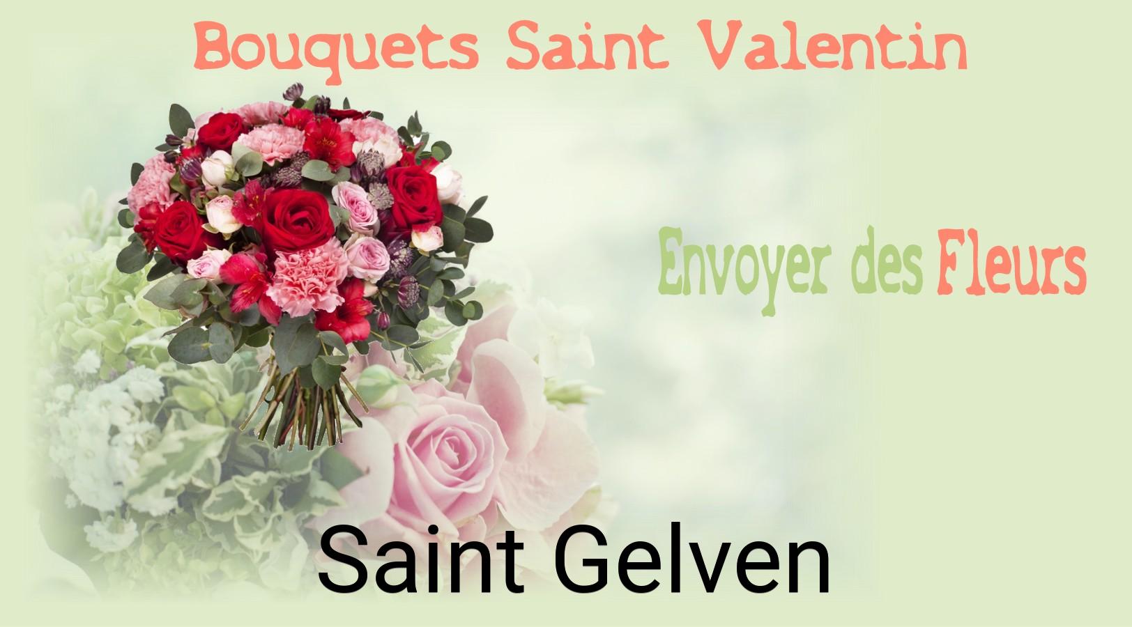 Roses de Saint-Valentin livrées à Saint-Gelven
